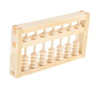 FRCOLOR Unique Wooden Mini Abacus for Adults Vintage Photo Prop for Birthday Party Math Learning Tool for School Decor Crafted From Wood