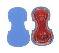 FRCOLOR Universal Dust-free Violin Cello Viola Rosin for String Instruments, Natural Light Brown Rosin for Bow Practice and Professional Use, Portable Micro-dust Formula for Erhu and Violin Strings