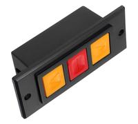 FRCOLOR Universal Garage Door Switch Wall-mounted Roller Shutter Opener with Intuitive Operation and Sleek Plastic and Copper Design for Optimized Performance