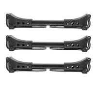 FRCOLOR Universal Stroller Connector Adjustable Links 3Pcs Aluminum for Twin Pushchairs Walking and Outing