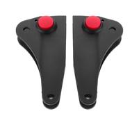 FRCOLOR Universal Wheelchair Armrest Clip Replacement, Plastic Push Button Lock Catch Balanced Structural Upgrade, Suitable for Mobility Chairs and Electric Wheelchairs, for Home