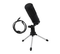 FRCOLOR USB Microphone Condenser Microphone Cardioid Zinc Alloy with Adjustable Stand and Tripod Efficiently Capture Human Voice for Conferences and Laptop Use