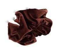 FRCOLOR Velvet Hair Toppers for Women Large Scrunchies Shape for Hair Accessories