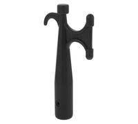 FRCOLOR Versatile Lifeboat Hook End with Dual-Head Design Sturdy Plastic Boat Hook for Boating and Fishing Suitable for Camping Emergency Use