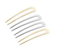 Frcolor Vintage Hair Stick,4Pack U Shaped Hair Pin Stick Hairstyle Chignon Pin Updo Hair Stick