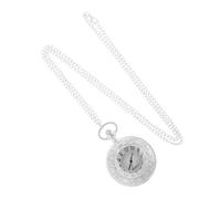 FRCOLOR Vintage Pocket Watch with Chain Retro Roman Numerals Design Durable and Material Timeless Accessory for Men Present for Special Occasions
