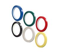 FRCOLOR Violin and Cello Fingerboard Stickers for Beginners and Experienced Players Pvc Finger Tape 6pcs Improve Finger Placement Learning Position Guide for String Instruments