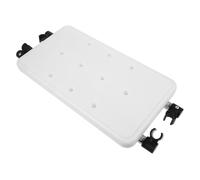 FRCOLOR Walker Accessory Reversible Bath Seat Board Lightweight Aluminum Alloy Walker Replacement Part for Stable Support and Easy Bathing Use