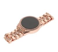 FRCOLOR Watch Glass Display Lightweight Construction Metal and Elegant Rhinestone with LED High Durability and Practicality Anniversary and Father's Day for for Women