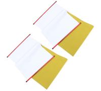 FRCOLOR Water Writing Scrolls White Oxford Fabric 2pcs Practice Scrolls with Water-absorbing Feature and Hanging Design for Chinese Beginners for Ink