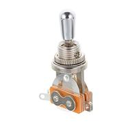 FRCOLOR Way Guitar Pickup Selector Switch Metal Toggle for Electric Guitar Compact Rocker Style Compatible with Les Paul and More