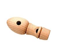 FRCOLOR Wear Resistant Wooden Whistle Portable Train Whistle for Music Education Fun Plaything for Parties Schools Travel Enhances Music Literacy Cognitive Development