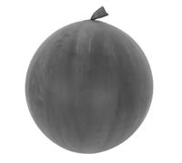 FRCOLOR Weather Balloon for Aerial Survey and Observation Projects, Black Latex Circular Balloon with Steady Lift for Payloads, for Scientific Experiments