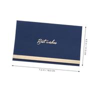 FRCOLOR Wedding Speech Hand Card Sturdy Paper Material for Wedding Officiant and Vows