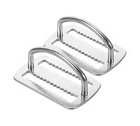 FRCOLOR Weight Belt Keeper High Durability and Dependable Performance with D-ring Stainless Steel 2pcs for Scuba Diving Webbing and Dive Gear for Diving Activities and Underwater Tasks