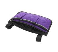 FRCOLOR Wheelchair Bag for Armrest with Large Capacity, Wear-Resistant Polyester Pongee Material, Easy Installation, Suitable for Folding Walker and Wheelchair Storage Organizer