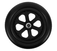 FRCOLOR Wheelchair Rear Wheel Replacement Solid Tire Caster Roller Lightweight Non-Inflatable Wheel for Indoor Outdoor Mobility Walker Accessories