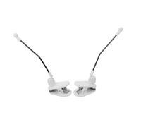 FRCOLOR White Music Stand Clips for Piano Keyboard Page Holders with Firm Clamping and Smooth Page Flipping for Concerts Teaching and Home Practice