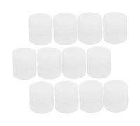 FRCOLOR White Plastic Ring Box Noise Making Accessory 27mm 50pcs for Novelties and Dolls to Draw Baby's Attention and Develop Tactile Senses in Crib and Baby Carrier
