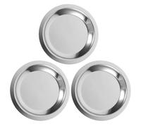 FRCOLOR Wine Bottle for Stainless Steel 3pcs Heat-resistant Table Protectors and Simple and Generous Style Wine Cup Pads Family Living Rooms Coffee Shops