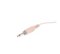FRCOLOR Wired Headset Microphone for Voice Amplifier Lightweight Vocal Condenser Mic Flexible Design for Teaching and Lectures Comfortable Head Mounted Use Beige Color for