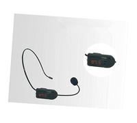 FRCOLOR Wireless Microphone Loudspeaker Voice Amplifier with Polymer Battery and Multi-channel Options for Meetings and Outdoor Guides Portable Lightweight