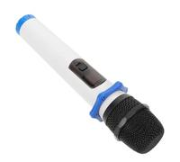 FRCOLOR Wireless Microphone Model Fake Microphone Prop Simulation Mic Toy for Boys and Girls Role Play Pretend Play Mic Party Cosplay Prop Modeling