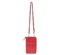 FRCOLOR Women’s PU Crossbody Wallet Phone Bag with Card Holder | Red, Moderate Capacity for Shopping and School, Practical Storage for Daily Accessories, Fashionable Style