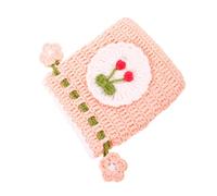 FRCOLOR Womens Small Crochet Pouch Outdoor Storage Bag Cute Woven Purse for Stylish Mini Coin Purse for Daily Essentials and Gift Giving
