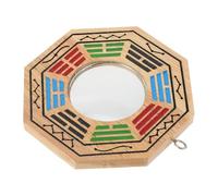 FRCOLOR Wood Exorcism Hanging Decor Evil Spirits Exorcism Pendant Retro Style Ward off Bad Luck Ornament for Families and Friends Daily Life