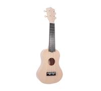 FRCOLOR Wood Ukulele DIY Kit for Students Hand Made Guitar Kit with Complete Accessories Easy to Assemble Musical Instrument and Compact Ukulele for Beginners and Adults