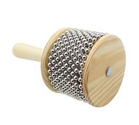FRCOLOR Wooden Cabasa Hand Shaker Large Percussion Instrument for Lightweight Preschool Teaching Tool Music Therapy Rhythm Instrument