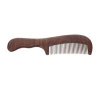 FRCOLOR Wooden Comb for Women Handmade Fine Toothed Comb for Scalp Massage Ergonomic Design Tangle Hair Care Tool Durable Natural Wood for Everyday Use