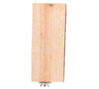 FRCOLOR Wooden Hamster Platform Stand for Pets Safe Polished Chewable Pet Playground Shelf for Hamsters Gerbils Parrots Mice and Rats Exercise and Rest Activity Board