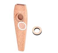 FRCOLOR Wooden Kazoo Musical Instruments for Boys and Girls and Adults Ukulele Guitar Partner Orff Instrument