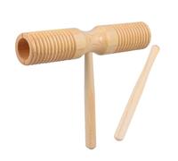 FRCOLOR Wooden Percussion Musical for Lightweight Orff Education Instrument Early Learning Double Clapper for Boys and Portable Music Enhancing Listening and Cognition Skills