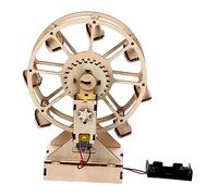 FRCOLOR Wooden Puzzle DIY Model Craft Educational for Motor Skills Development Cognitive Thinking Gift Without Battery