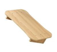 FRCOLOR Wooden Step Stool for Office and Home Use, Lightweight and Space-Saving Design, Under-Desk Tilted Footstool for Comfortable Feet Rest and Support