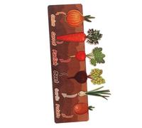 FRCOLOR Wooden Vegetable Puzzle for Safe Solid Wood Shape Matching for Early Learning Cognitive Skill Building Educational Plaything for Boy Girl Fun Preschool Activity