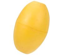 FRCOLOR Yellow Oval Pvc Buoy Float Excellent Buoyancy and High Visibility for Yacht and Boat Anchoring Or Fishing, Sturdy Kayak Anchor Rope Marker for Safe Water Sports
