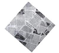 Frdun 100 Sheets Paper Sandwich Paper Liners, Thicken Wrap Paper Sheets, English Newspapers Print Non-Stick Food Basket Liners for Baking Wrapping Bread
