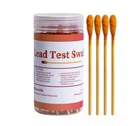 Frdun 30Pcs Test Swabs Instant Lead Test Kit, Lead Testing Swabs Disposable Lead Test Kit, in Paint Ceramics Wood Metal Vinyl and Other Plastics
