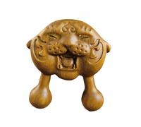 Frdun Beauty Green Sandalwood Facial Massager, Universal Acupressure Massager with Wide Tooth Combs, Gua Sha, Jade Roller, Sandalwood Material