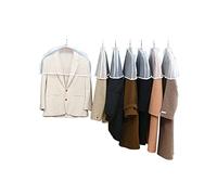 Frdun Closet Clothing Storage Covers, Wide Clear Shoulder Covers,Shoulder Covers for Hanging Clothes,Dustproof Proof Garment Covers for Coat Jacket Sweater Shirts