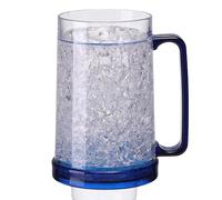 Frdun Double Wall Freezable Cups, Chiller Frosty Maker Cups, Beer Soda Cola Frozen Ice Mugs,Enjoy Ice Beverage Drinks Mugs for Beer Beverage Juice