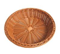 Frdun Retro Woven Round Bread Basket, Large Food Serving Basket for Bread, Candy, Fruit, Vegetable