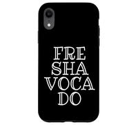 Fre Sha Voca Do Meme Fresh Avocados Dank Meme Avocado Guac Case for iPhone XR