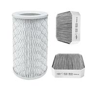 Freairpilot HEPA Filter Replacement Compatible with Molekule Air Purifier, Contains 1 PECO-Filter and 2 Coconut Carbon Pre-Filters