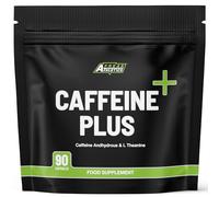 Freak Athletics Caffeine Plus Capsules - 100 mg Caffeine + 200 mg L-Theanine Per Capsule, Smooth Energy & Focus Support, UK-Made Pre Workout L Theanine Supplement | 90 Vegan Capsules