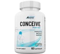Freak Athletics Conceive for Him Fertility Supplements for Men - Male Fertility Supplements - Vitamins & Minerals Plus Key nutrients for Male Fertility & Motility 60 Capsules